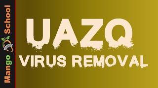 Uazq file virus ransomware [.Uazq] Removal and Decrypt guide