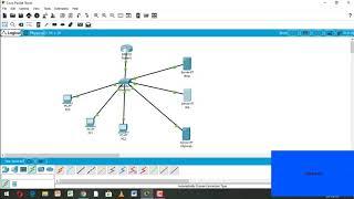 web server in cisco packet tracer || how to configure a web server