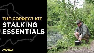 AVID CARP- Stalking Essentials. If you can't see em, you can't catch em.