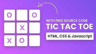 Tic Tac Toe Game | HTML, CSS and Javascript