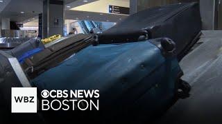 Travelers in Massachusetts discuss how they manage the holiday travel stress