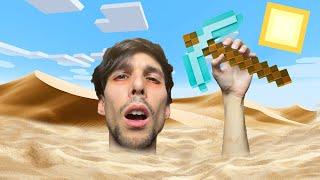 SOPRAVVIVO 24 ORE NEL DESERTO di MINECRAFT!!