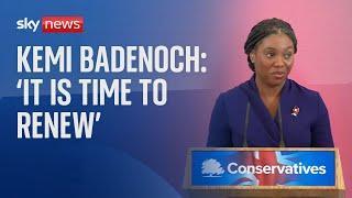 Kemi Badenoch wins close Tory leadership race