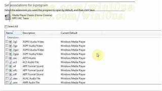 Windows 7 Tips (Ultimate) : How to change default media player