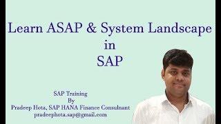 SAP ASAP Methodology and System Landscape | ASAP Methodology in SAP | System Landscape in SAP