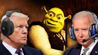 US Presidents Play Creepy Shrek Game
