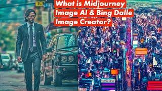 What is MidJourney Image AI Generator VS Bing Dalle Image Creator? #midjourney