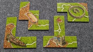 WHAT'S NEW Carcassonne The Wonders of Humanity Mini-Expansion, plus PLAYTHROUGH and RANKING