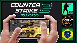 INSTALANDO COUNTER STRIKE 2 NO SMARTPHONE ANDROID (CS SOURCE/CLIENTMOD) #csgo #cs2 #counterstrike