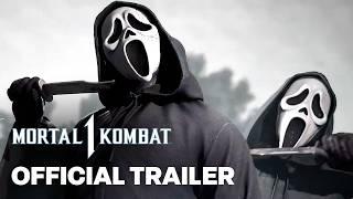 Mortal Kombat 1 - Official Ghostface DLC Character Gameplay Reveal Trailer