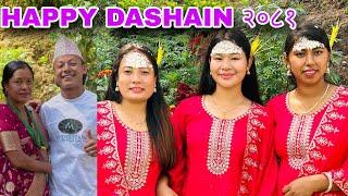 Celebrating DASHAIN Festival 2081#dashain_special #villagevlog #rurallife #cooking #foodie