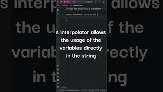 String Interpolator in Scala|Learning Scala #coding #scala #bigdata  #programming #learning