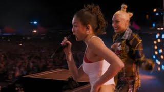 Gwen Stefani bringing Olivia Rodrigo out at Coachella 2024
