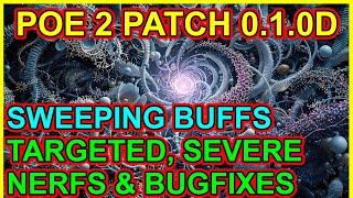 POE 2 - Second Big Patch. Many Buffs. Severe Targeted Nerfs. Trigger Gem Redesign. Path of Exile 2