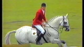 Michael Rüping - Silbersee - GP Aachen 1985, jump off.