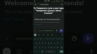How to temporary mute a user in Discord using Mee6 #roduz #discord