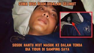 CAMPING HOROR:BADAN GEMETAR AKIBAT SOSOK HANTU IKUT MASUK KE DALAM TENDA #campinghoror #solocamping