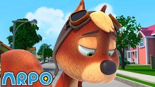 Little Squirrel is Alone and Cries! | ARPO the Robot | Funny Robot Cartoons for Kids!