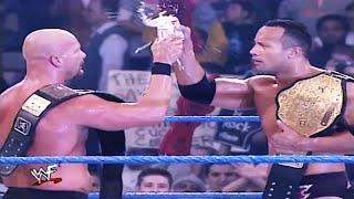 Stone Cold & The Rock Vs Kurt Angle & Chris Jericho 12/6/2001