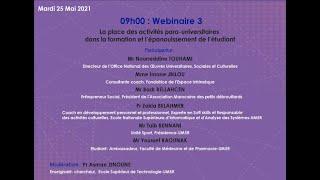 Webinaire 3 : Le Salon Virtuel d’Information et d’Orientation