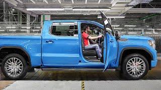 Inside Factory Producing the Massive and Luxurious GMC Sierra in the US