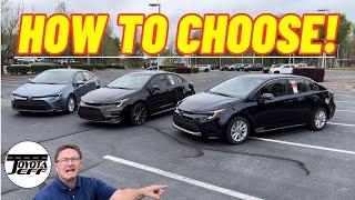 All 2023 Corolla Hybrid Trims - I Compare So You Can Decide!