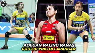 Makin Tua Makin Hot..!!! Adegan Terpanas Goh Liu Ying saat Lakukan Defense di Lapangan