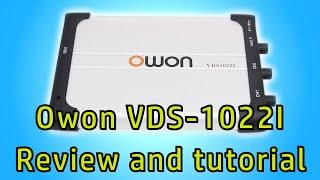 Owon VDS-1022I USB oscilloscope review and tutorial