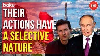 Vladimir Putin criticizes French government's actions in Durov case