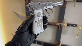 Sarsılmaz Kılınç 2000 mega Krom Kapladık !! Turkey weapons restoration chrome wrap Glow detail gun