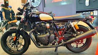 2024 ROYAL ENFIELD INTERCEPTOR 650 BLACK RAY - Best Cafe Racer Bike for Beginners!