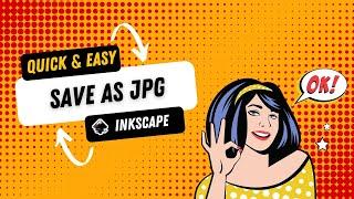 How To Save An Image As A JPEG In Inkscape