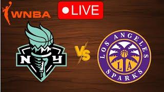  Live: New York Liberty vs Los Angeles Sparks | WNBA Live Play by Play Scoreboard