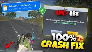 PUBG Lite 0.27.0 Update Apk + Obb Download  | 100% Crash Fix And All Problem Solve  |