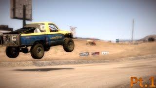 Colin McRae DiRT Walkthrough Pt.1 "Lucas Oil CORR Pro-4 Series"