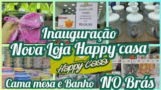 ️FUI CONHECER NOVA LOJA HAPPY CASA NO BRÁS - LOJA DE UTILIDADES DOMÉSTICA E CAMA MESA E BANHO