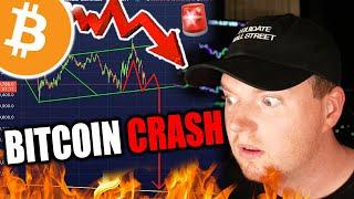 BREAKING: BITCOIN CRASH LIVE  HUGE SHORT POSITION?!! Bitcoin Trading & Crypto News