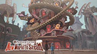 Professor Layton and the New World of Steam – Trailer (LEVEL5 VISION 2023 II Ver.)