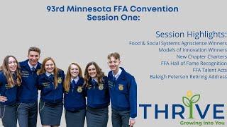 2022 Minnesota FFA Convention - Session One