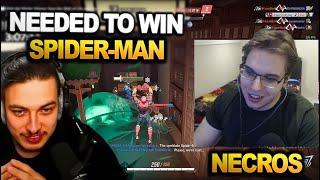 Necros Gives In and Picks SPIDER-MAN in Eternity Lobby!