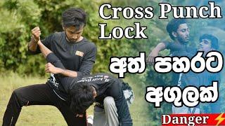 අත් පහරට අගුලක් | Inside Defense against Punches (Cross Punch Lock)