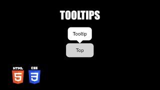 Tooltips | HTML & CSS Tutorial