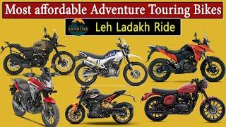 Top 6 most-affordable adventure touring bikes in India I Leh Ladakh ride I Mountain I railroading