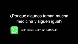 ¿Por qué tomo mucha medicina y sigo igual?