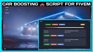 CAR   BOOSTING  LAPTOP *FREE* | FiveM Roleplay Scripts | FiveM Tutorial 2023 | MJ DEVELOPMENT