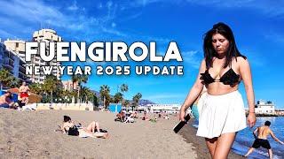 Fuengirola Spain New Year January 2025 Update Warm and Sunny Day Costa del Sol | Málaga [4K]