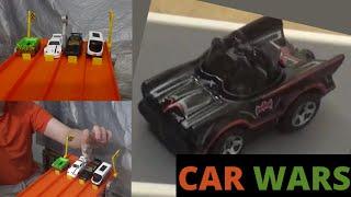 Car Wars Diecast Racing On The Hot wheels Elimination Track