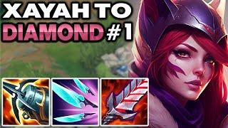 How to play Xayah in Low Elo - Xayah Unranked to Diamond #1 | League of Legends