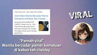 Kebun teh ciwidey cewek bercadar || link full video