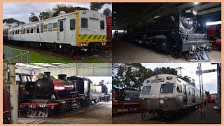 Harris 903M, H 220 and other exhibits at the Newport Railway Museum ~ 22/06/2024 (HD)